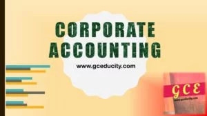 Corporate Accounting